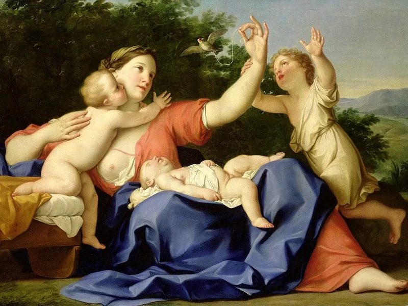 1648-Marcantonio Franceschini - La Carità - Museum Schloss Wilhelmshöhe, Kassela
